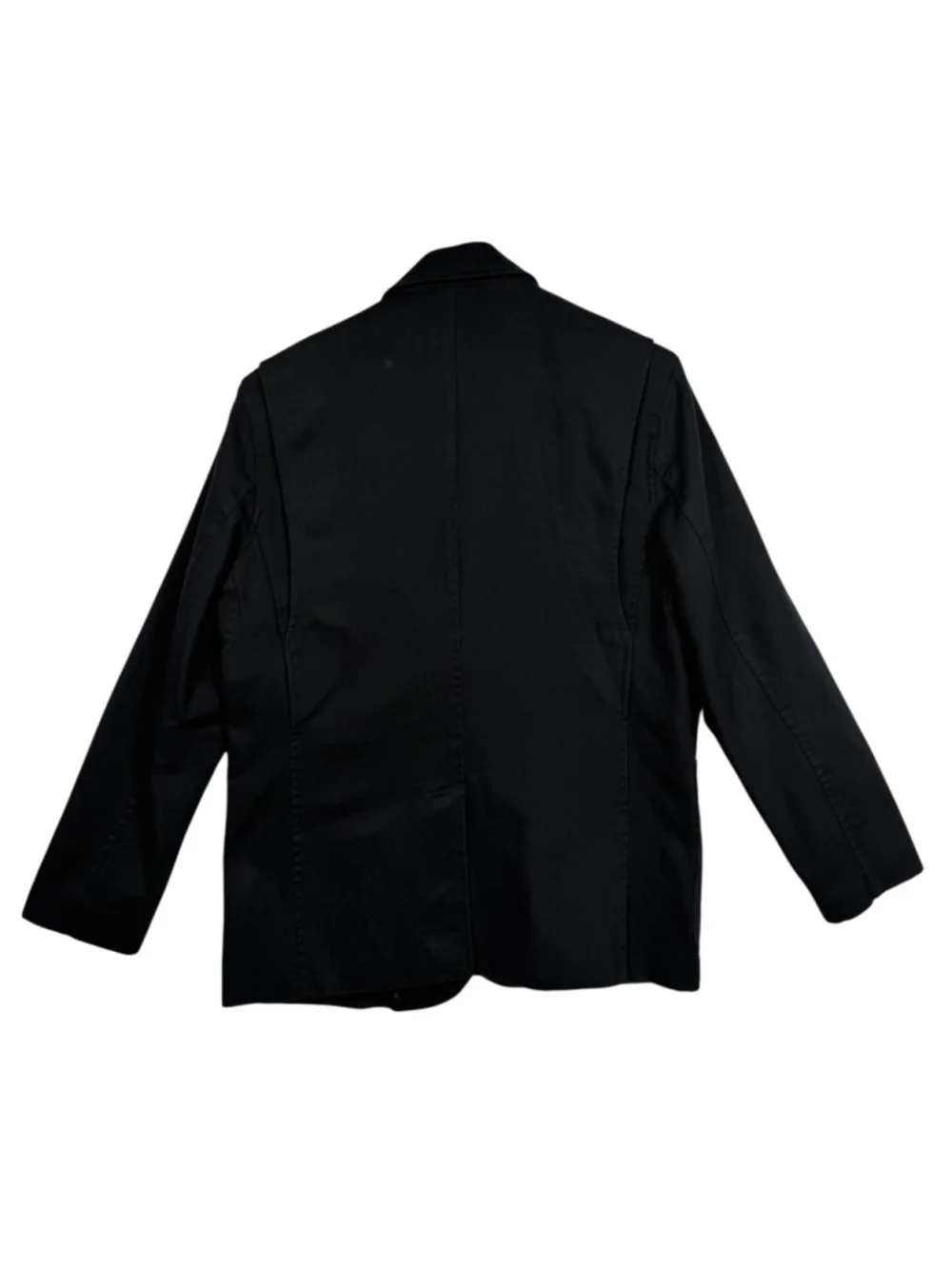 Duluth Trading Co Blazer Jacket Black Conceal Carry Cotton Notch Lapel Men Large